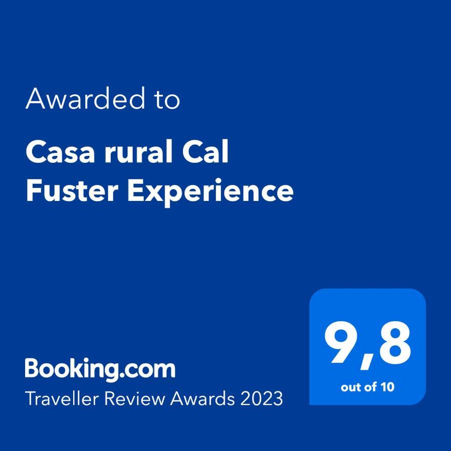 Casa Rural Cal Fuster Experience Villa Terrades Exterior photo